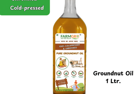 Groundnut Oil 1 Litre (Cold Pressed)