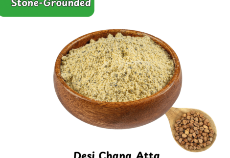 Kala Chana Atta 500Gm (Stone-Grounded)